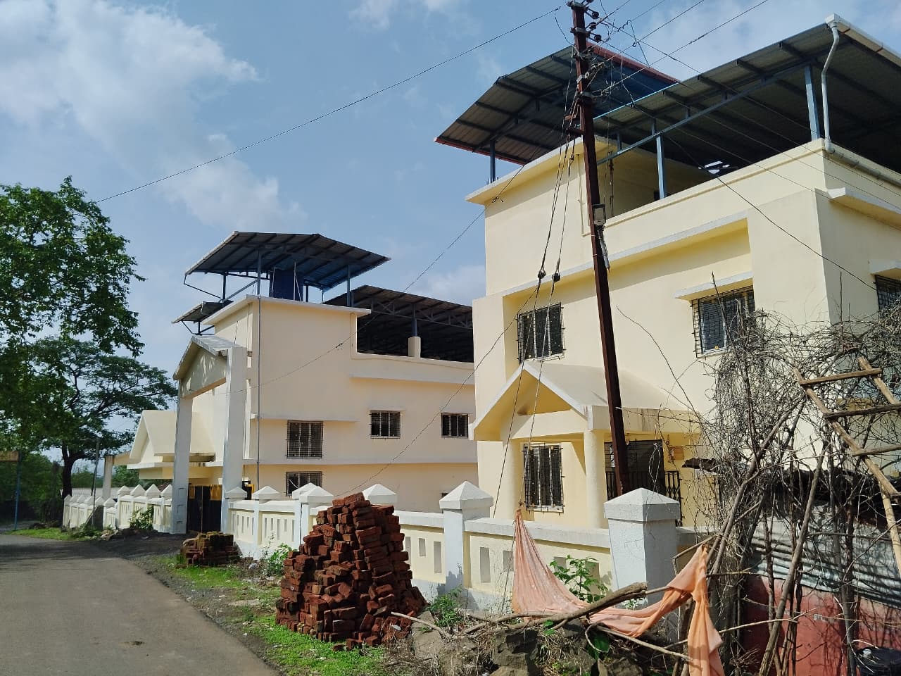 Gram Panchayat Office - Trenching alignment